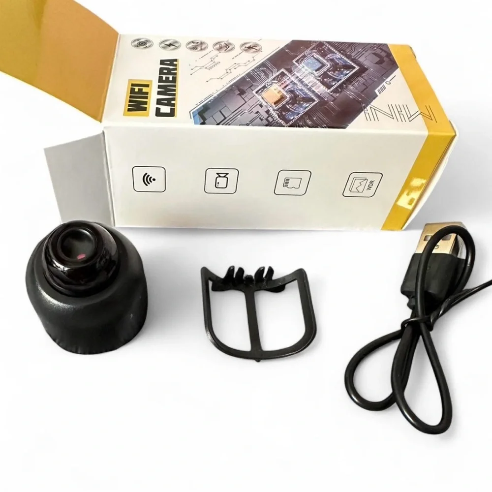 Unbranded Wireless Wi-Fi Camera New In Box Never Used With Instructions